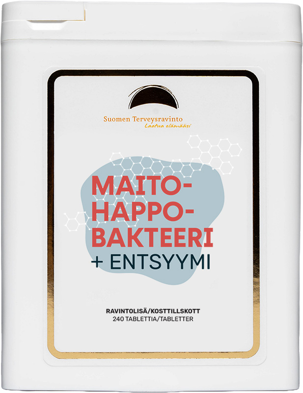 Maitohappo­bakteeri + Entsyymi