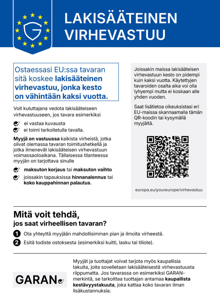 Lakisääteinen virhevastuu
