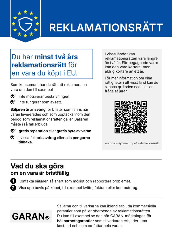 Reklamationsrätt